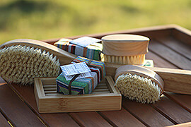 Bamboo Massage Brush