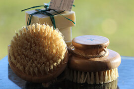 Bamboo Massage Brush