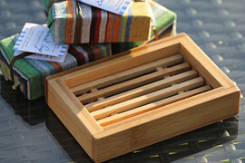 Bamboo Soap Dish