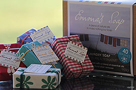 Laundry & 5 Bars of Soap subscription box (Monthly or Bi-Monthly) £35